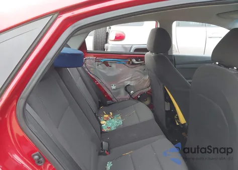 2018 Hyundai Accent Se from USA, damaged, VIN 3KPC24A30JE035380